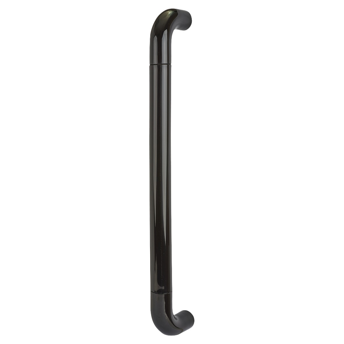 Ebony Black Nylon D-Bar Door Pull Handle - Bolt Fix - 600mm c/c - view 2