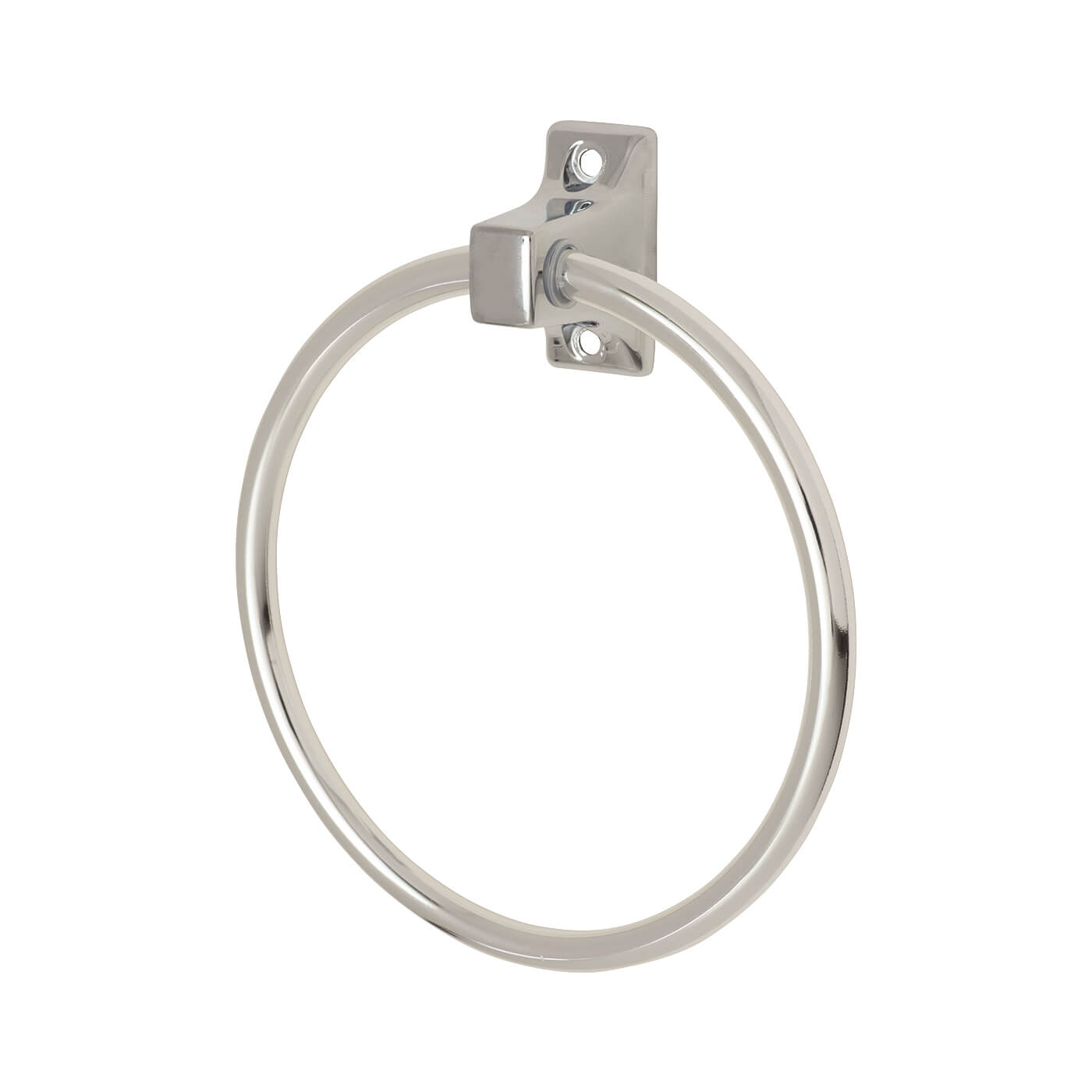 Sutton Towel Ring - 170 x 150 x 42mm - Polished Chrome - view 2