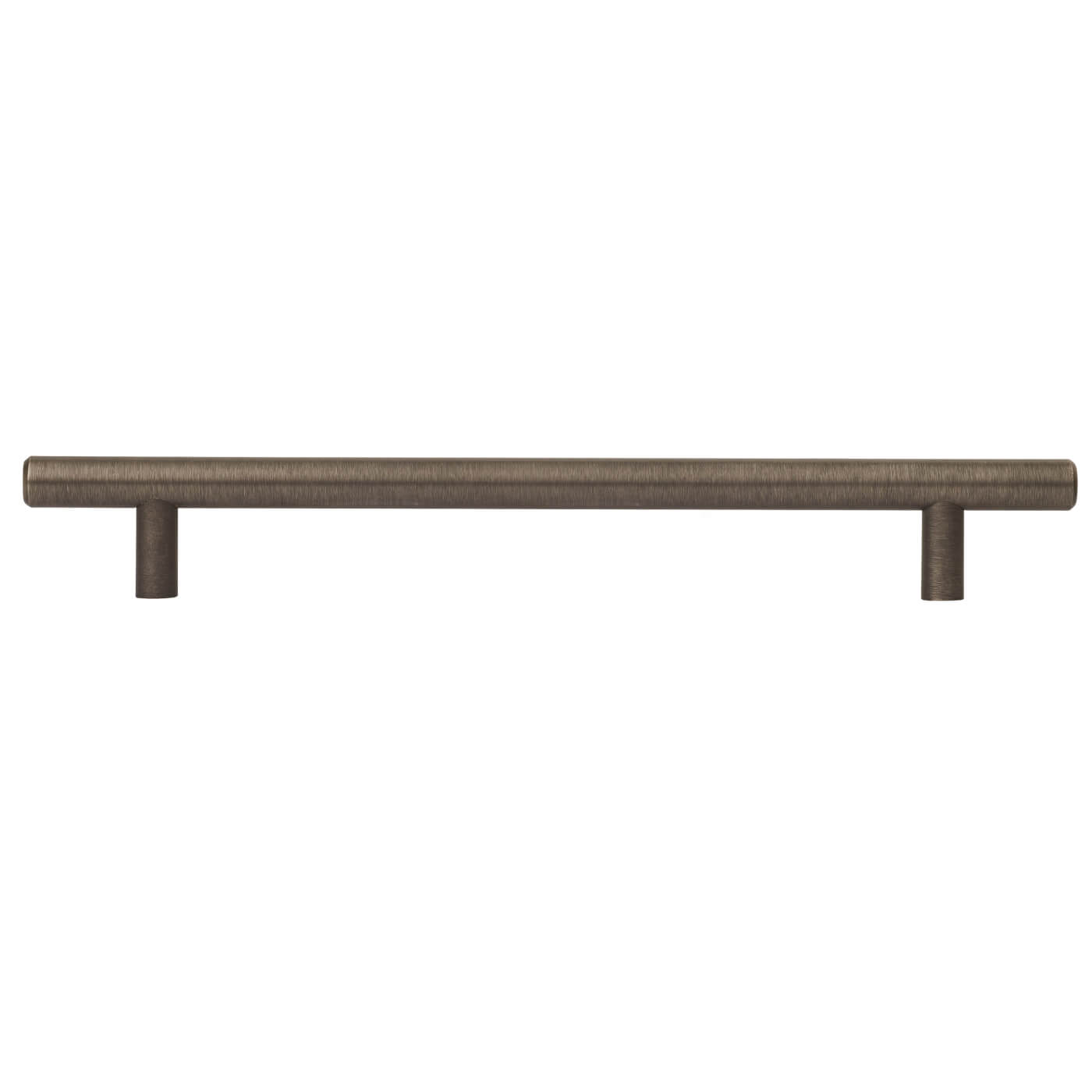 12mm T-Bar Cabinet Pull Handle - 448mm Centres - Brushed Pewter Effect - view 3