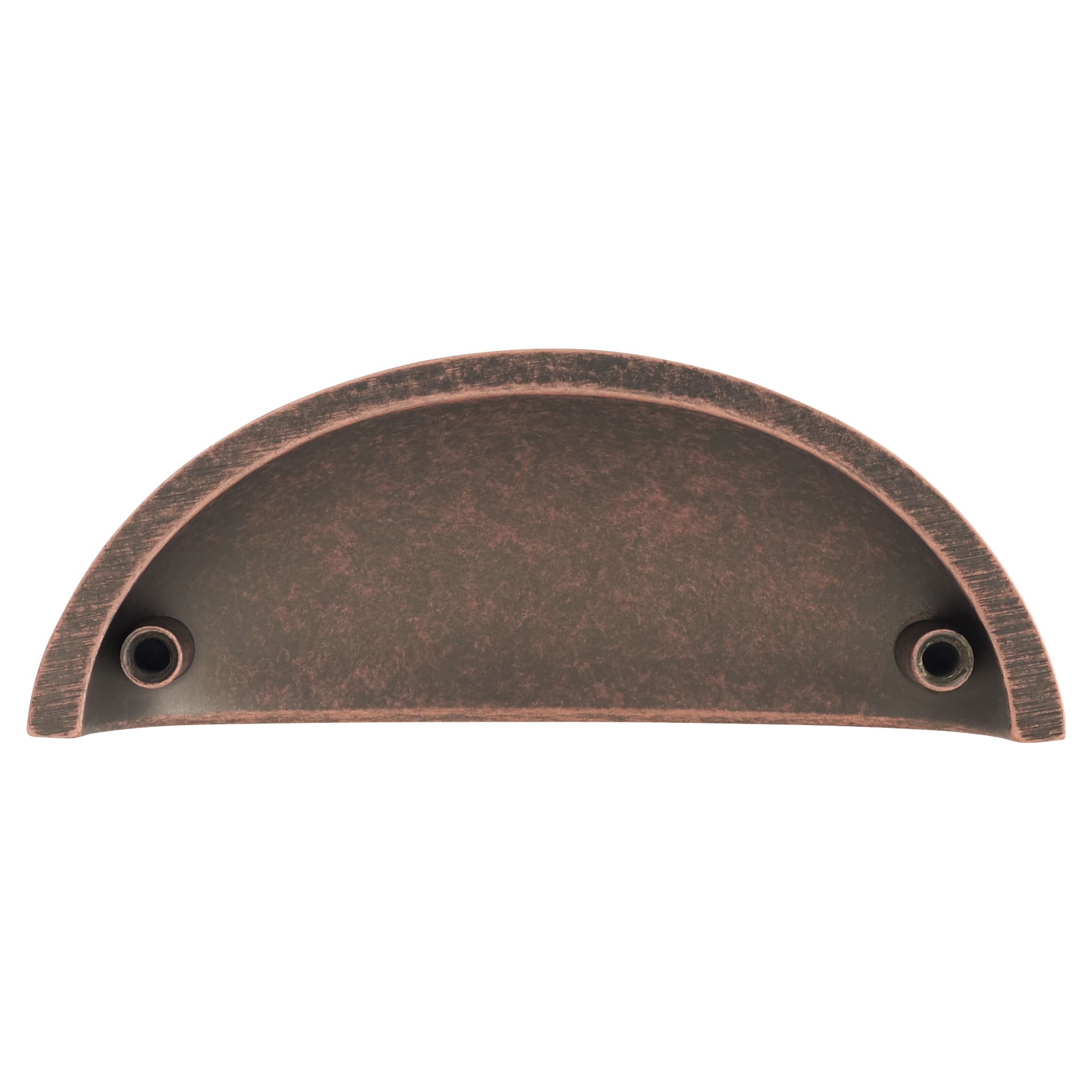 Millard Cabinet Cup Handle - 76mm Centres - Antique Copper - view 3