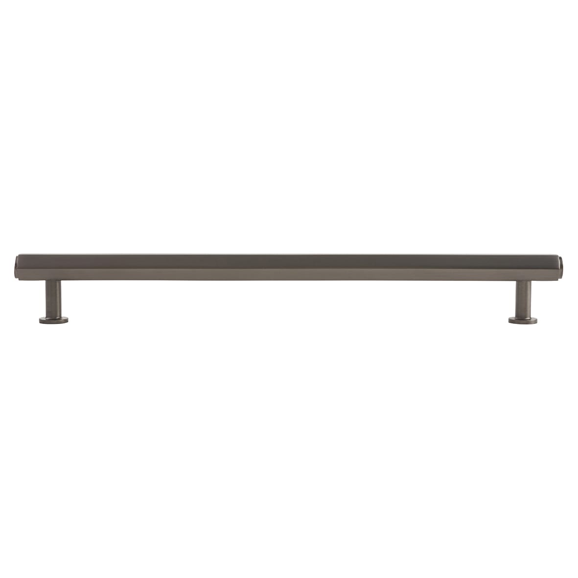 Vesper Hex 14mm T-Bar Cabinet Pull Handle - 224mm Centres - Dark Bronze - view 2