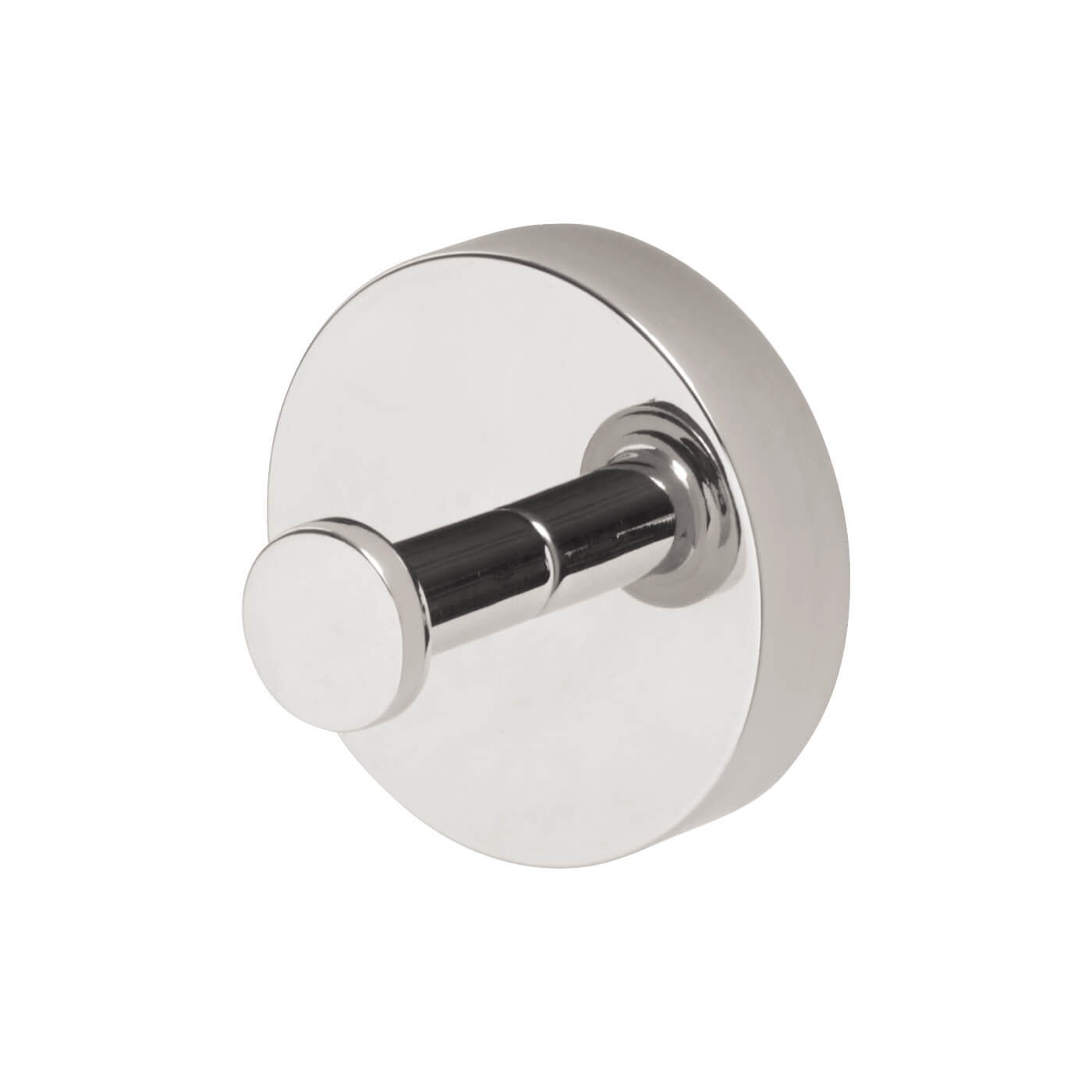 Romsey Single Robe Hook - 53 x 37mm - Polished Chrome - view 2