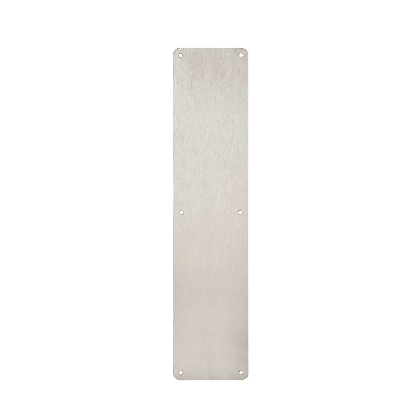 Stainless Steel Plain Finger Plate - 450 x 100 x 1.5mm - Satin - view 2