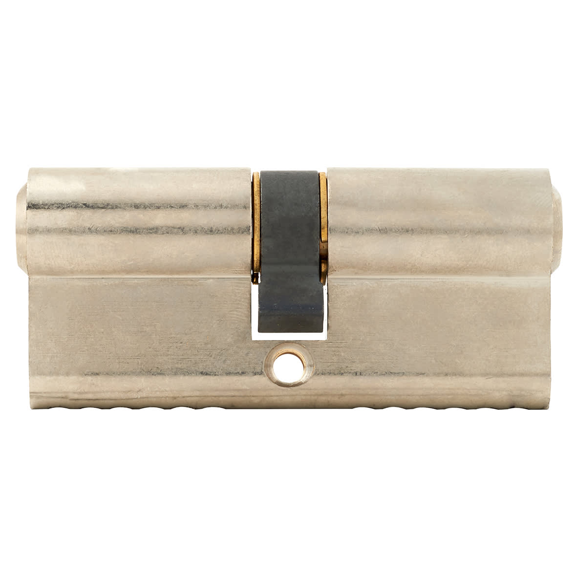 6 Pin 70mm Euro Double Cylinder - 35 + 35mm - Satin Nickel - Keyed to Differ - view 2