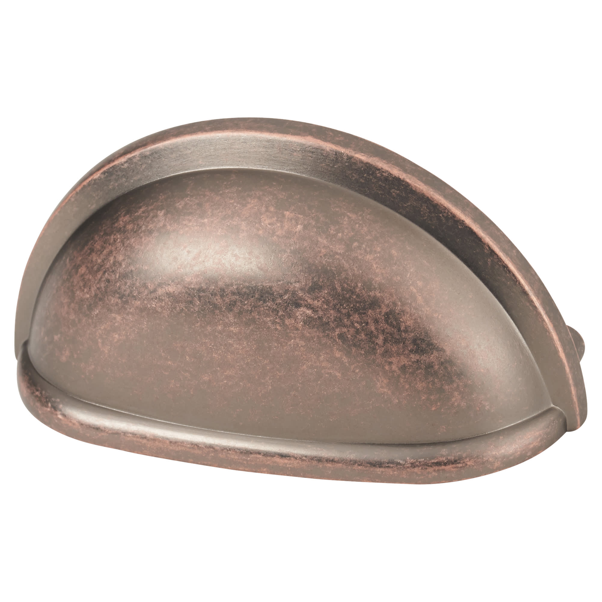 Walton Cabinet Cup Handle - 76mm Centres - Antique Copper - view 2