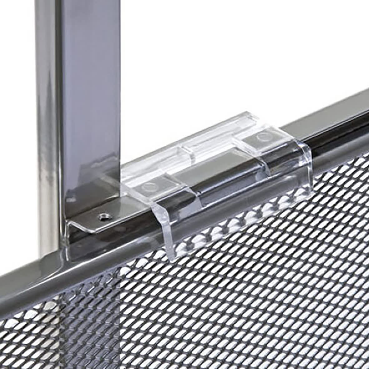 Drawer Basket Tower - Ventilated Mesh Drawer Stopper - Translucent - Pack of 4 - view 2