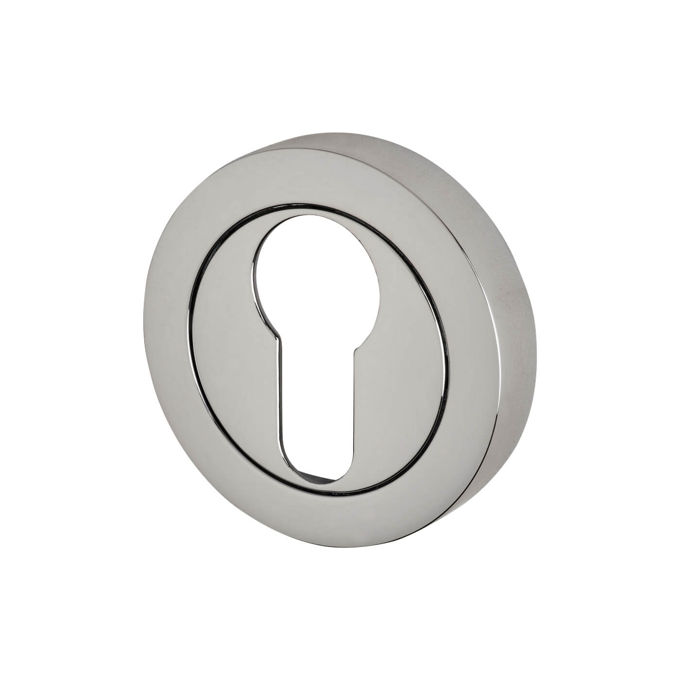 Escutcheon - 50mm Diameter - Euro - Polished Chrome - view 2