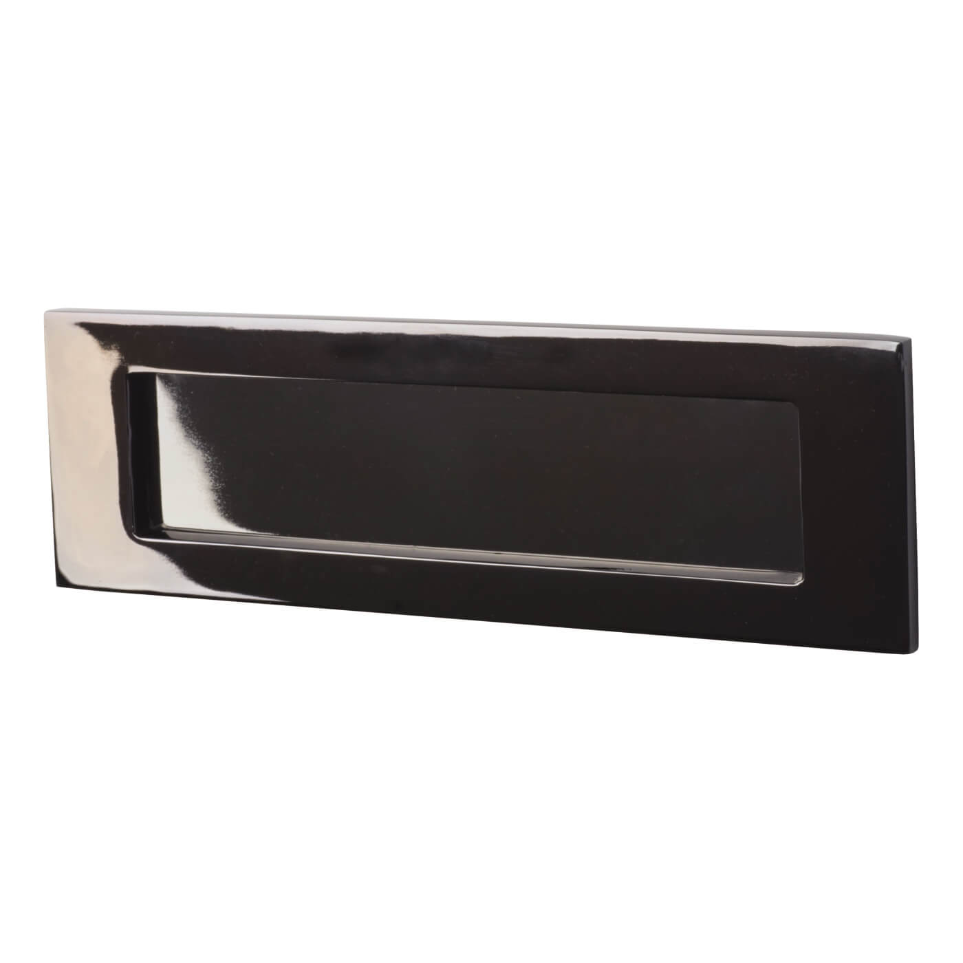 Letter Plate - 254 x 74mm - Black Nickel - view 2