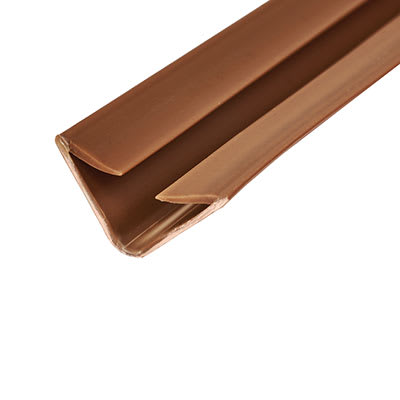 Batwing Acoustic & Smoke Seal - 15 x 15 x 2100mm Length - Light Brown - Pack of 5 - view 2