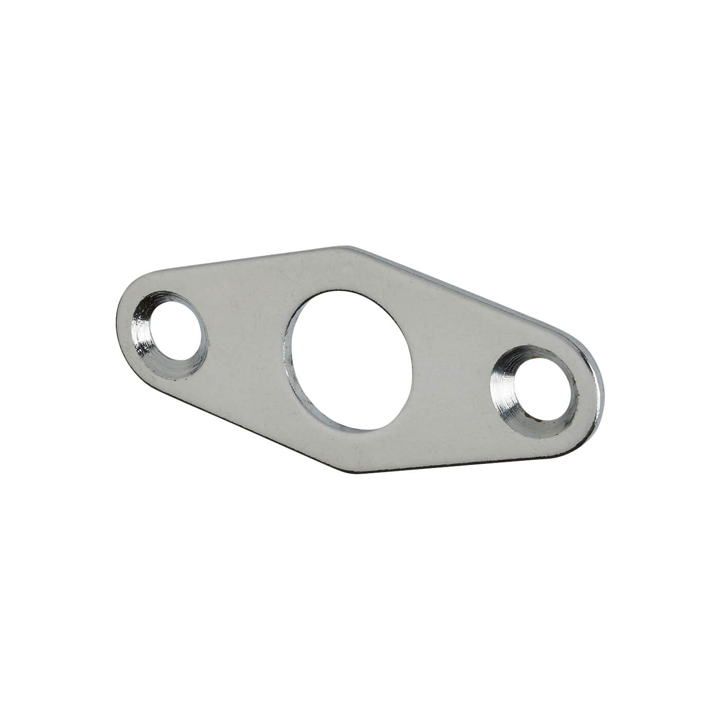 Budget Lock Escutcheon - 51 x 21mm - Satin Chrome - view 2