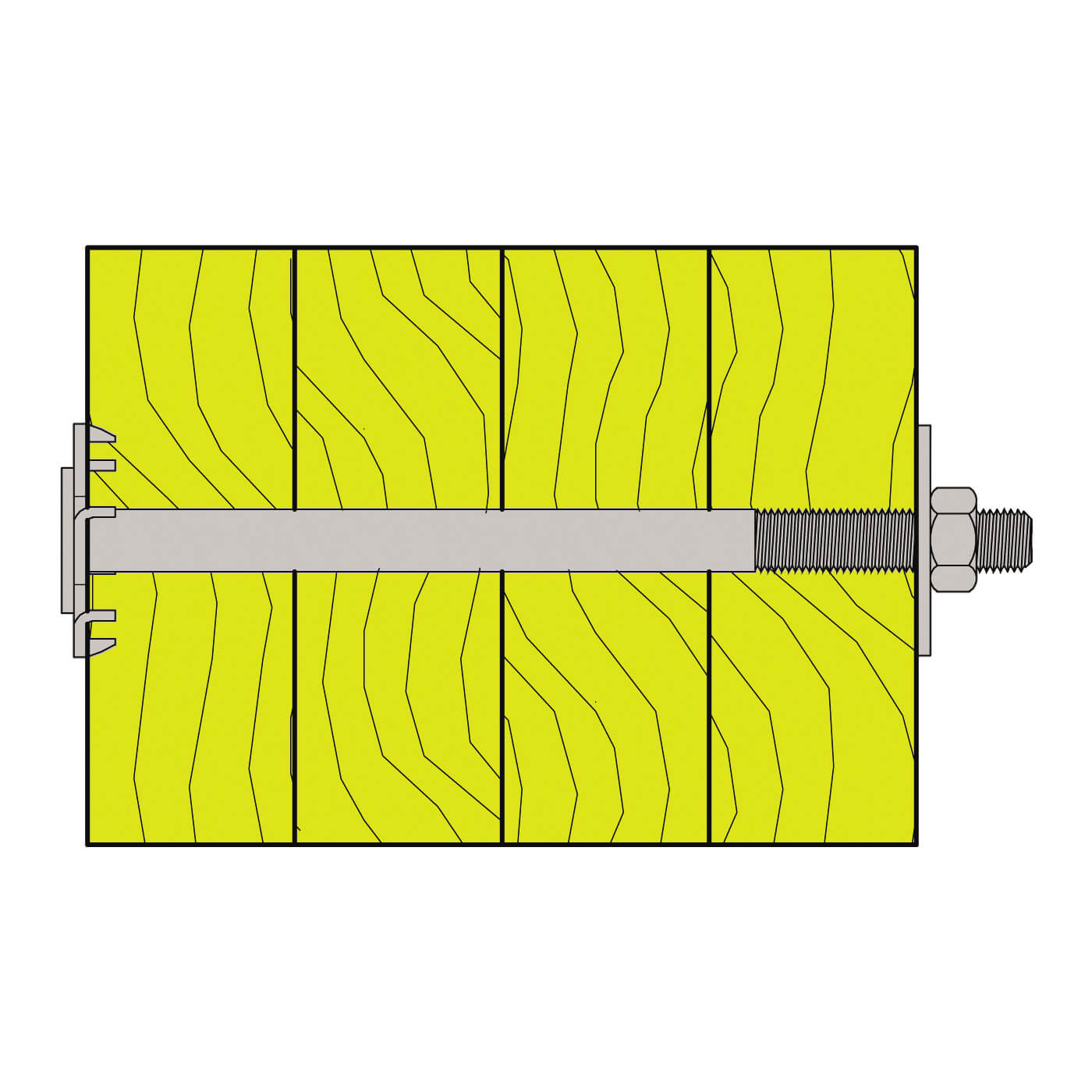 M10 x 230mm - Pack of 10 - view 3