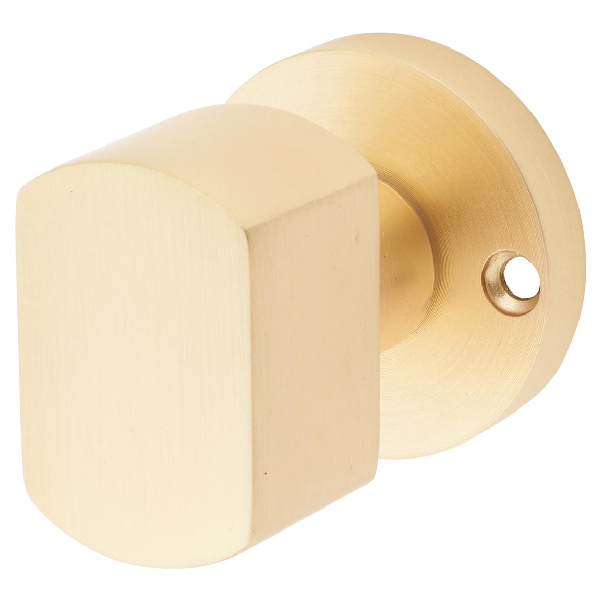 Bathroom Turn & Release - 32mm Diameter - Satin Brass - view 3