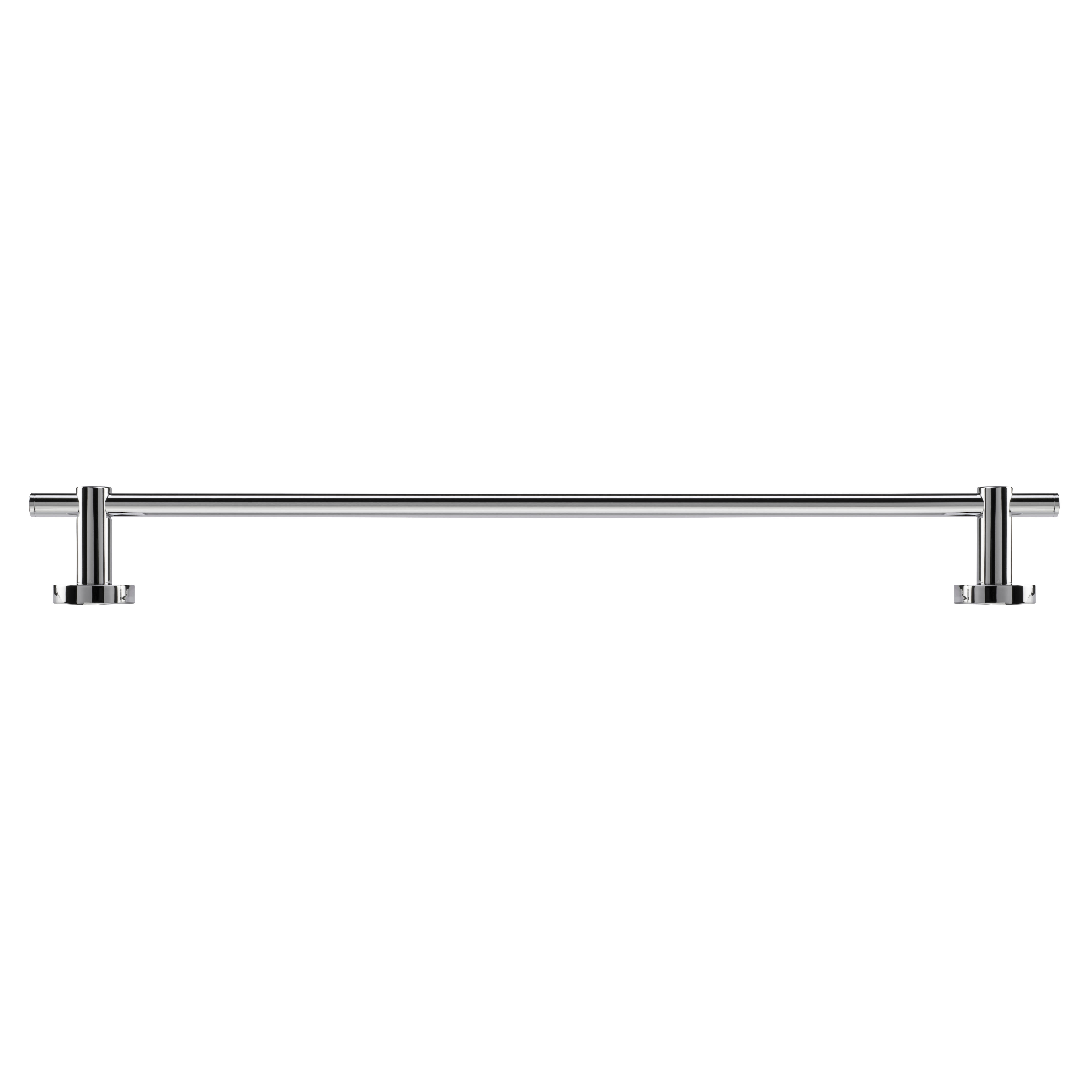 Epsom Flexi-Fix Round Towel Rail - 670 x 77.5 x 54mm - Polished Chrome - view 6