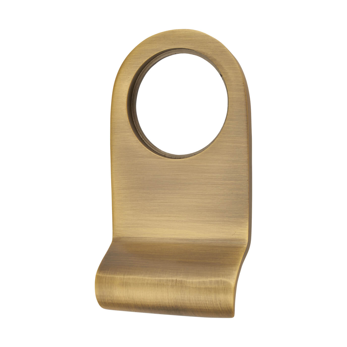 Marcus Antique Brass Rim Cylinder Pull - 84 x 45mm - view 2