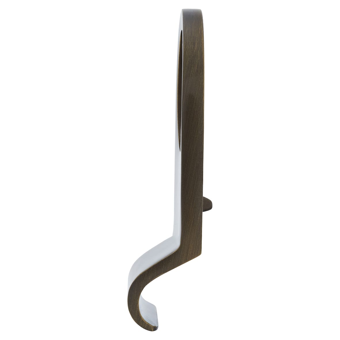 Marcus Antique Brass Rim Cylinder Pull - 84 x 45mm - view 4
