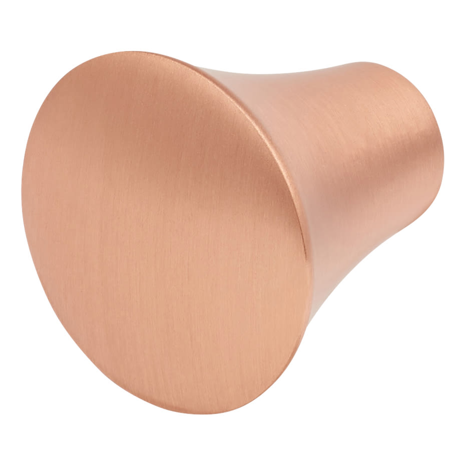 Crofts & Assinder Malvern Round Cabinet Knob - 30mm Diameter - Brushed Copper - view 2
