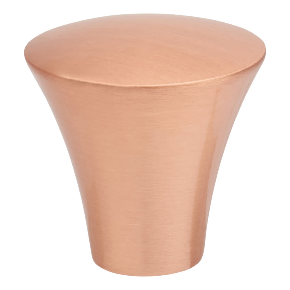 Crofts & Assinder Malvern Round Cabinet Knob - 30mm Diameter - Brushed Copper - view 3