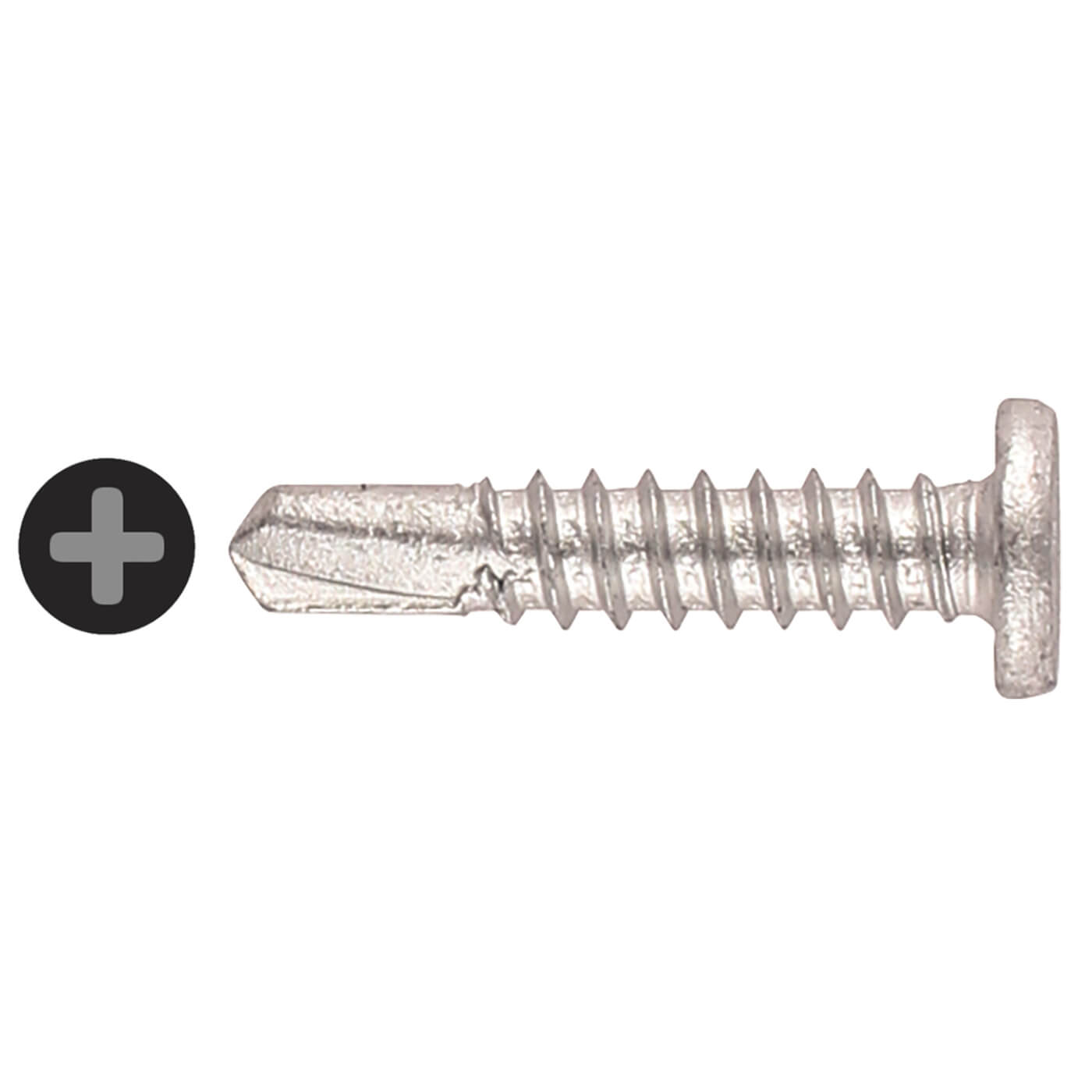 Low Profile Pancake Head Self-Drilling Screw - 5.5 x 19mm - Pack of 500 - view 2