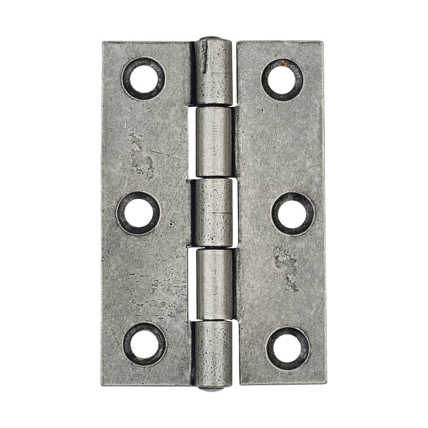 Butt Door Hinge - 76 x 51 x 1.5mm - Pewter - Pair - view 4