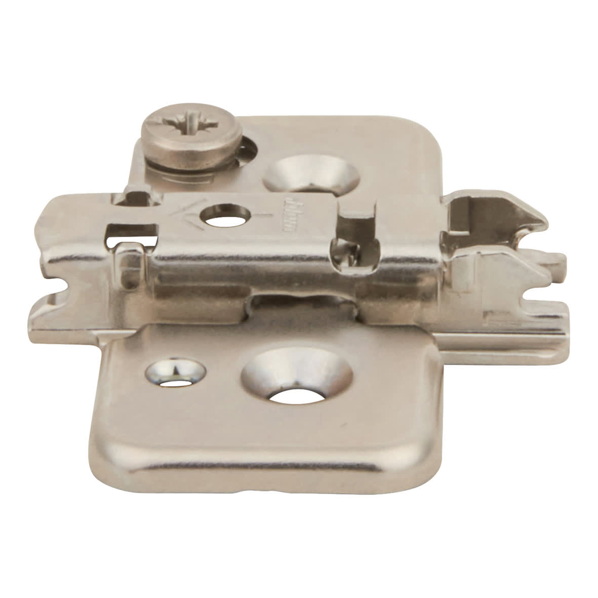 CLIP Top Soft Close Cabinet Hinge Pack with 0mm Mounting Plates - 110° - Half Overlay - Pair - view 7