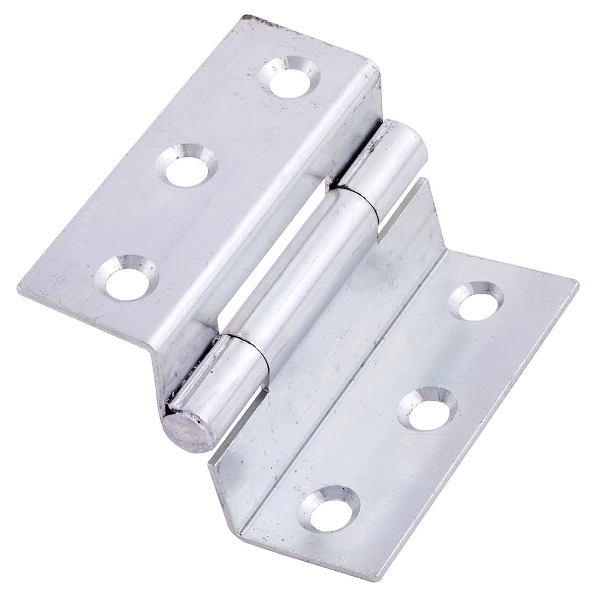 Storm Proof Casement Wide Flush Gap Window Hinge - 63mm Length - Bright Zinc - Pair - view 3