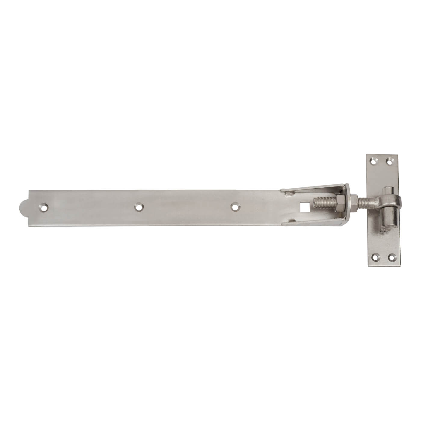 Medium Duty Adjustable Hook & Band Gate Hinge - 600 x 57mm - 316 Stainless Steel - Pair - view 3