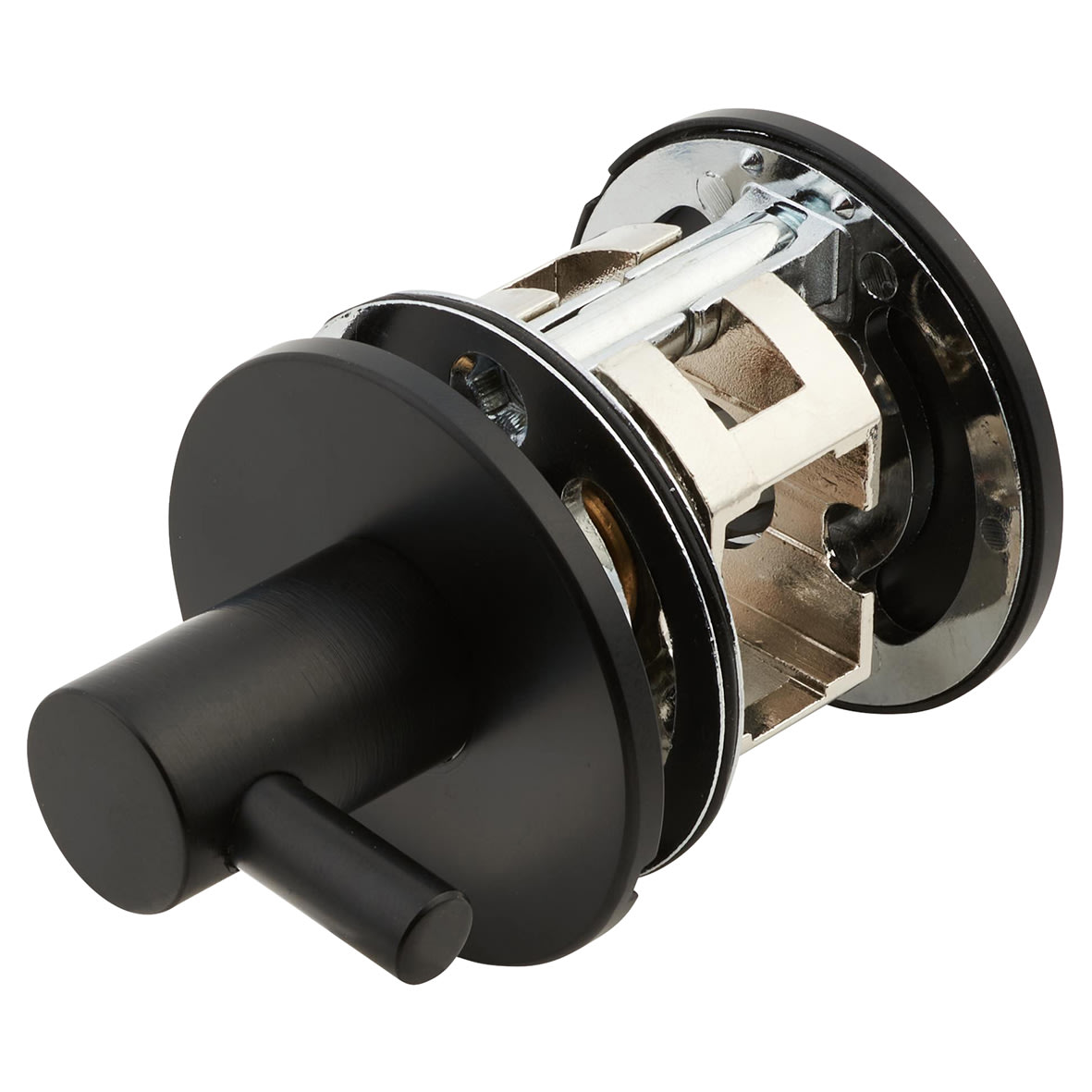 Schema Orka Bathroom Turn & Release - 53mm Diameter - Matt Black - view 4