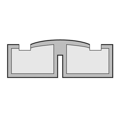 Intumescent Pack - FD30/60 - 20.5 x 7mm - Double Door Wiper Only - Pack of 2 - view 2
