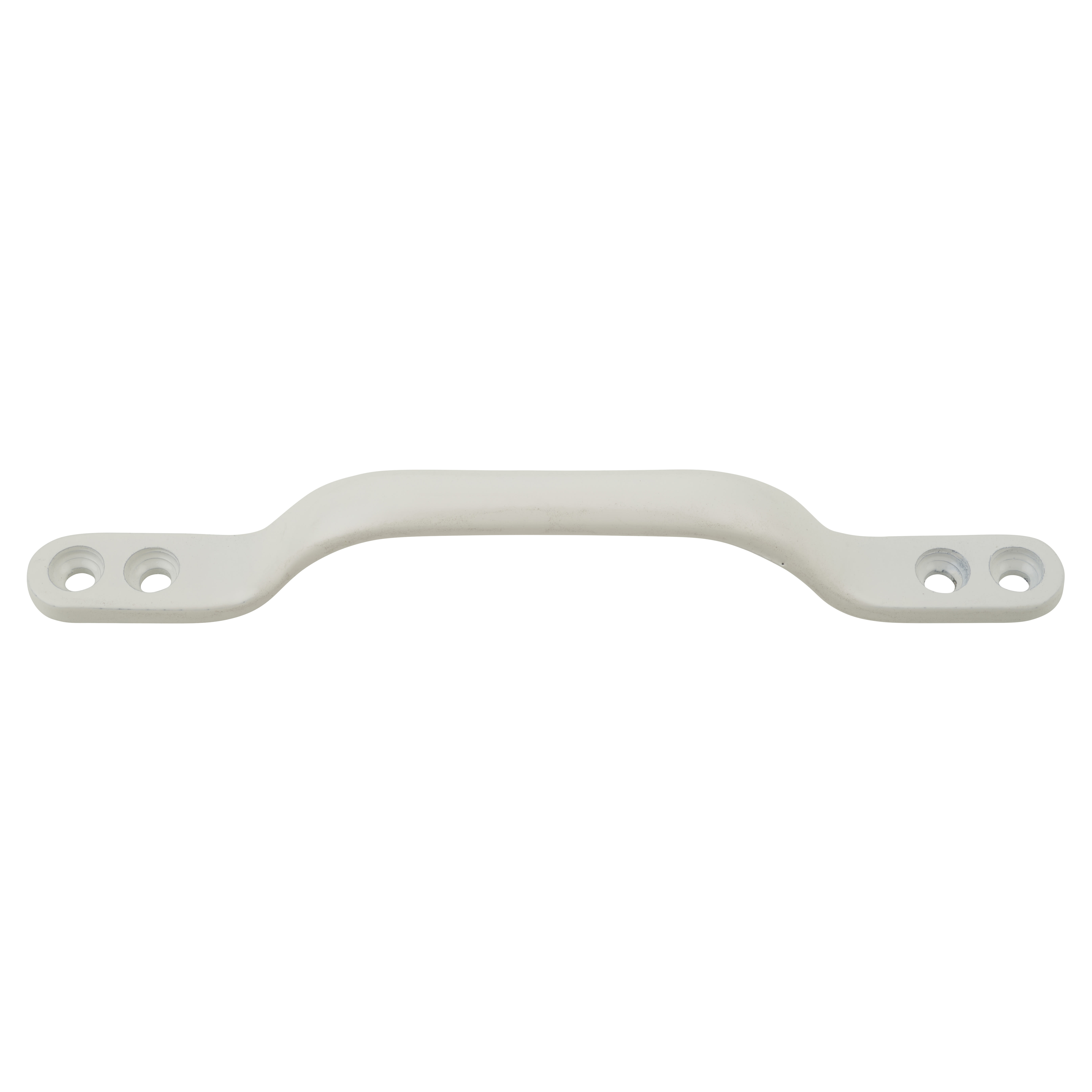 Sash Window Pull Handle - 130mm Length - White - view 2