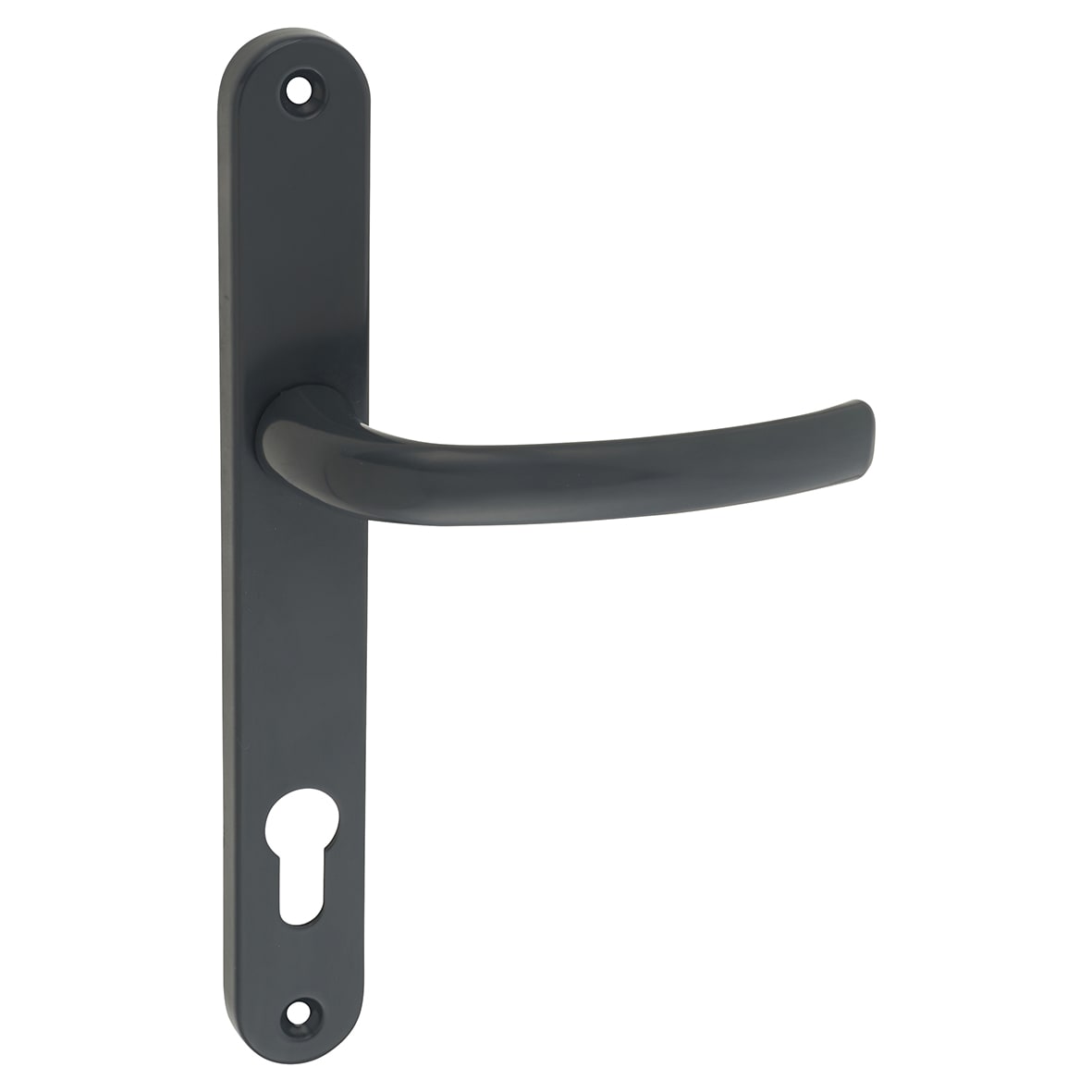 Anthracite Grey uPVC Multipoint Door Handles - 92mm c/c - 70mm door - view 2