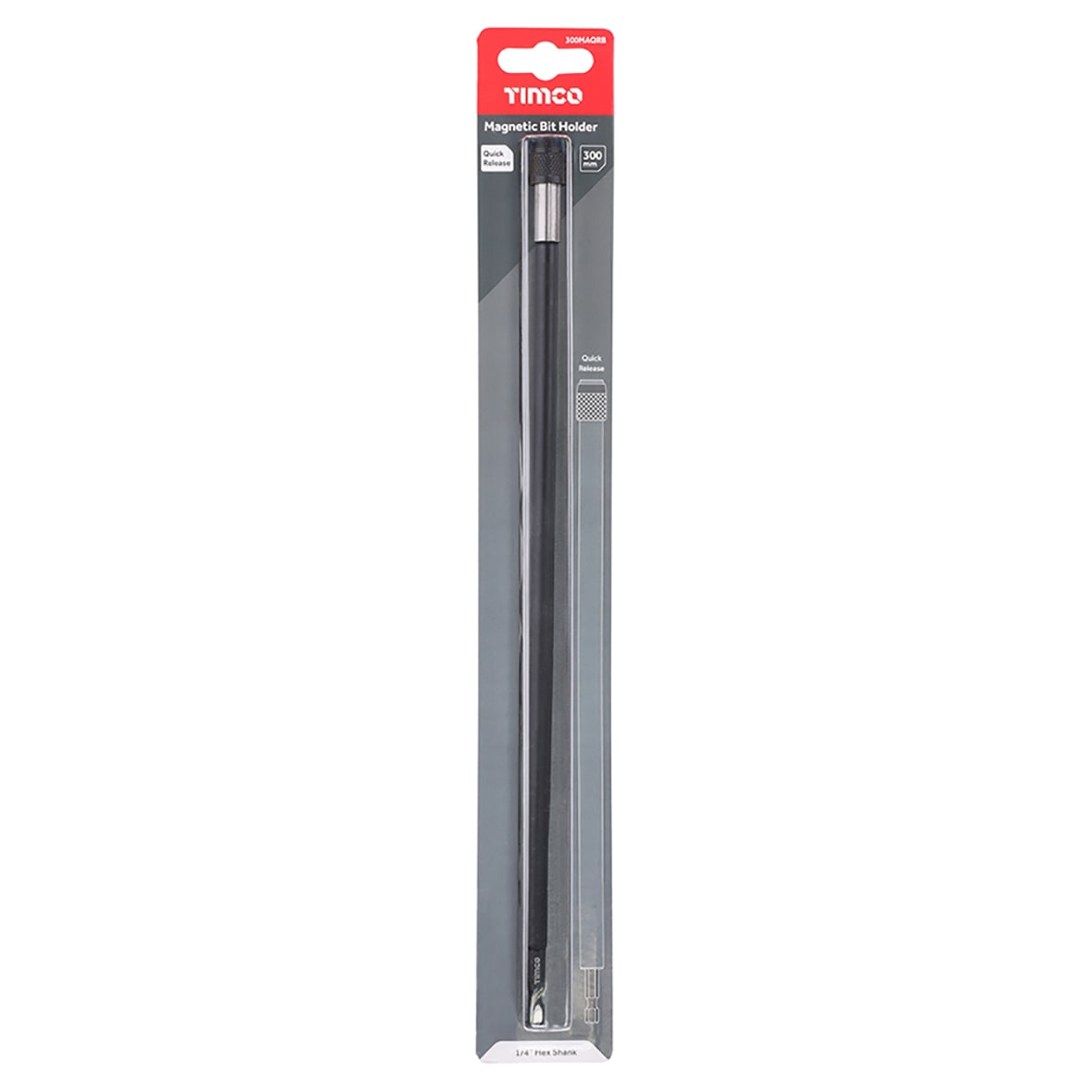 Quick Release Magnetic Driver Bit Holder - 300mm Length - view 3