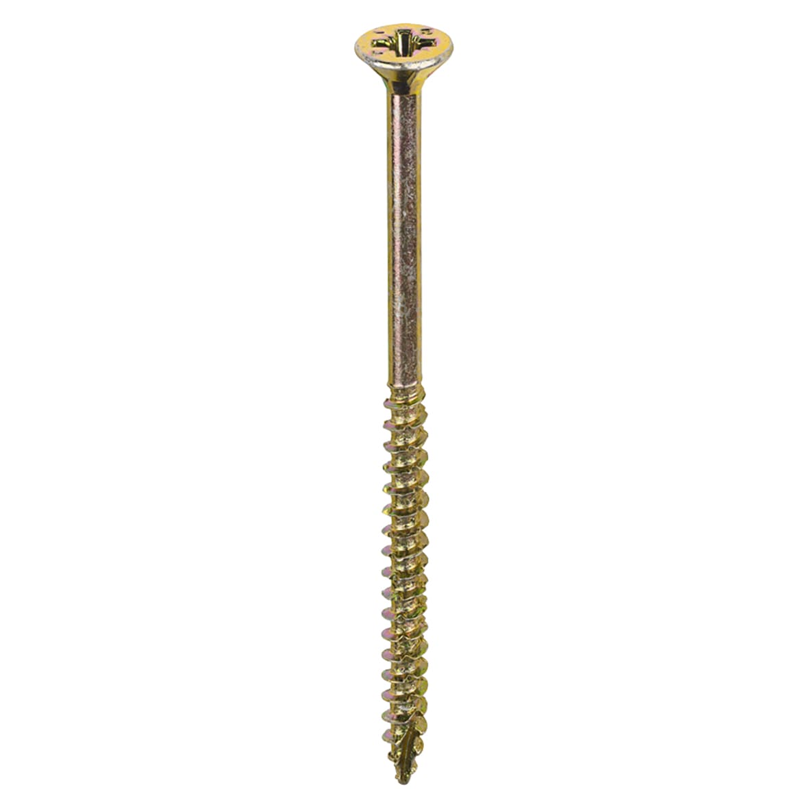 Velocity Pozi Countersunk Wood Screws - 4.0 x 70mm - Yellow Zinc - Pack of 200 - view 3