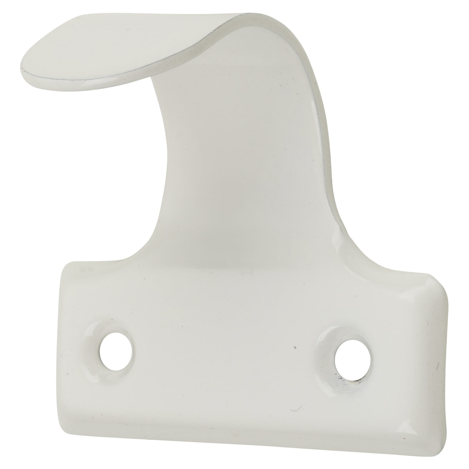Budget Light Sash Window Finger Lift - 47 x 27mm - White - view 2