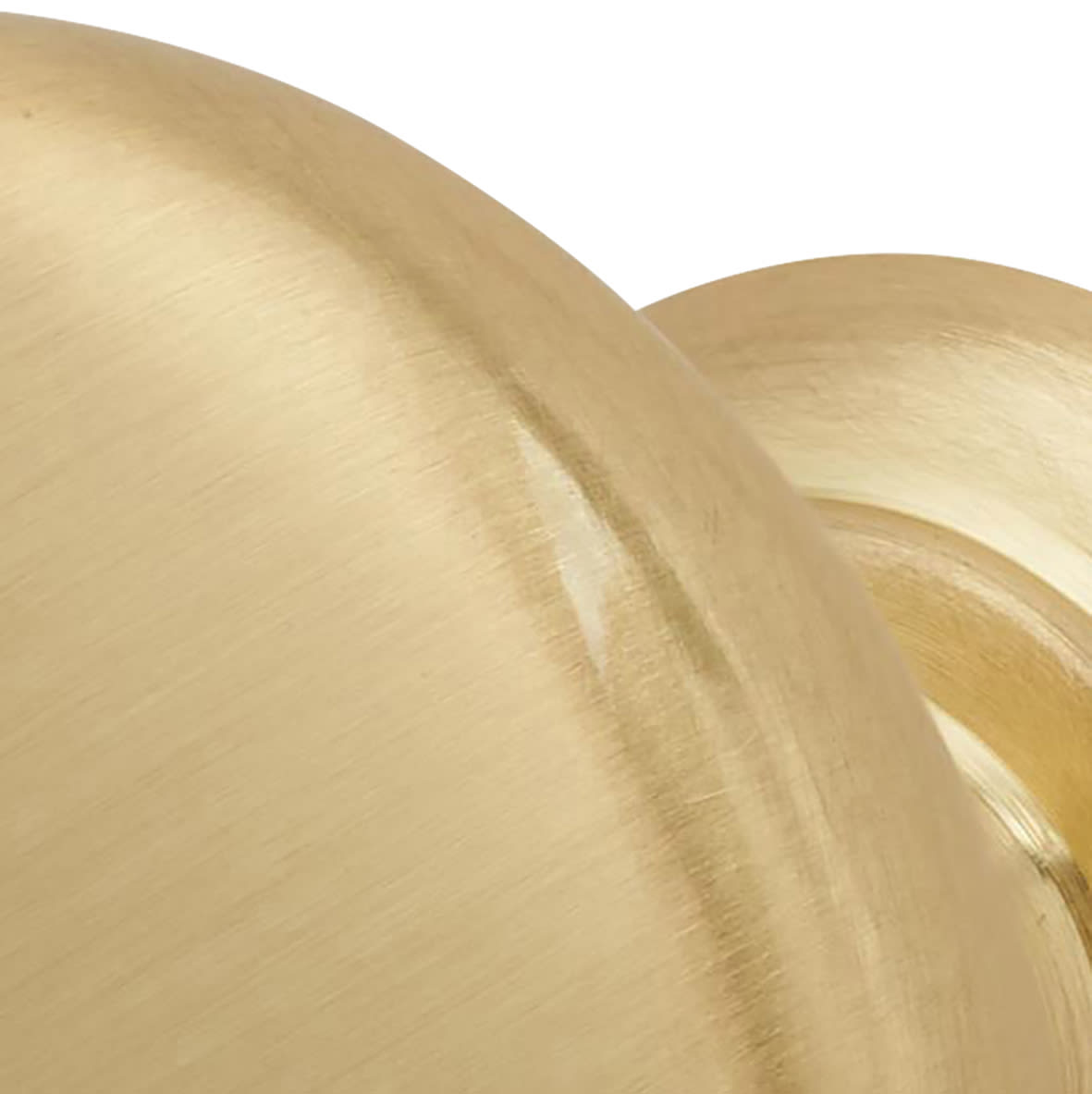 Crofts & Assinder Monmouth Round Cabinet Knob - 32mm Diameter - Brushed Satin Brass - view 6