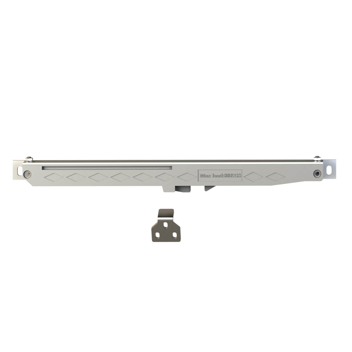 slide Barn Strap Sliding Door Gear Kit - 2000mm Track - 150kg Max Door - Stainless Steel - view 5