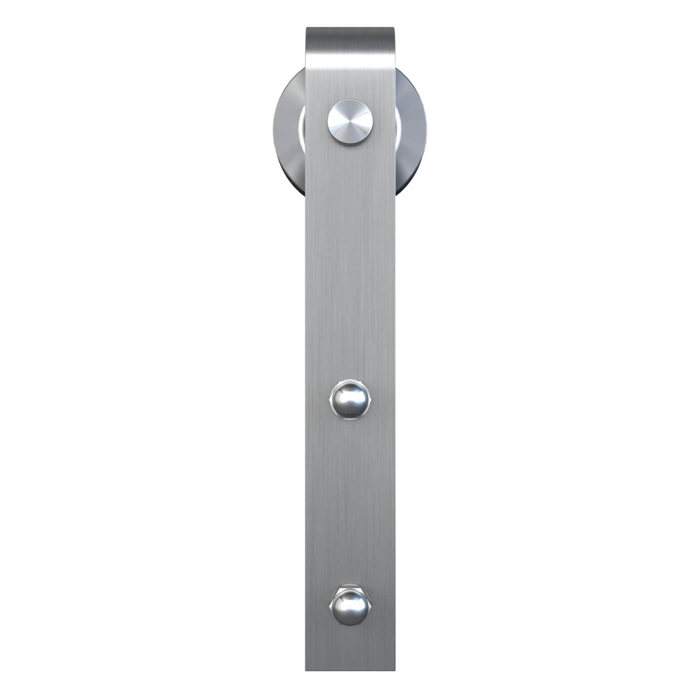slide Barn Strap Sliding Door Gear Kit - 2000mm Track - 150kg Max Door - Stainless Steel - view 6