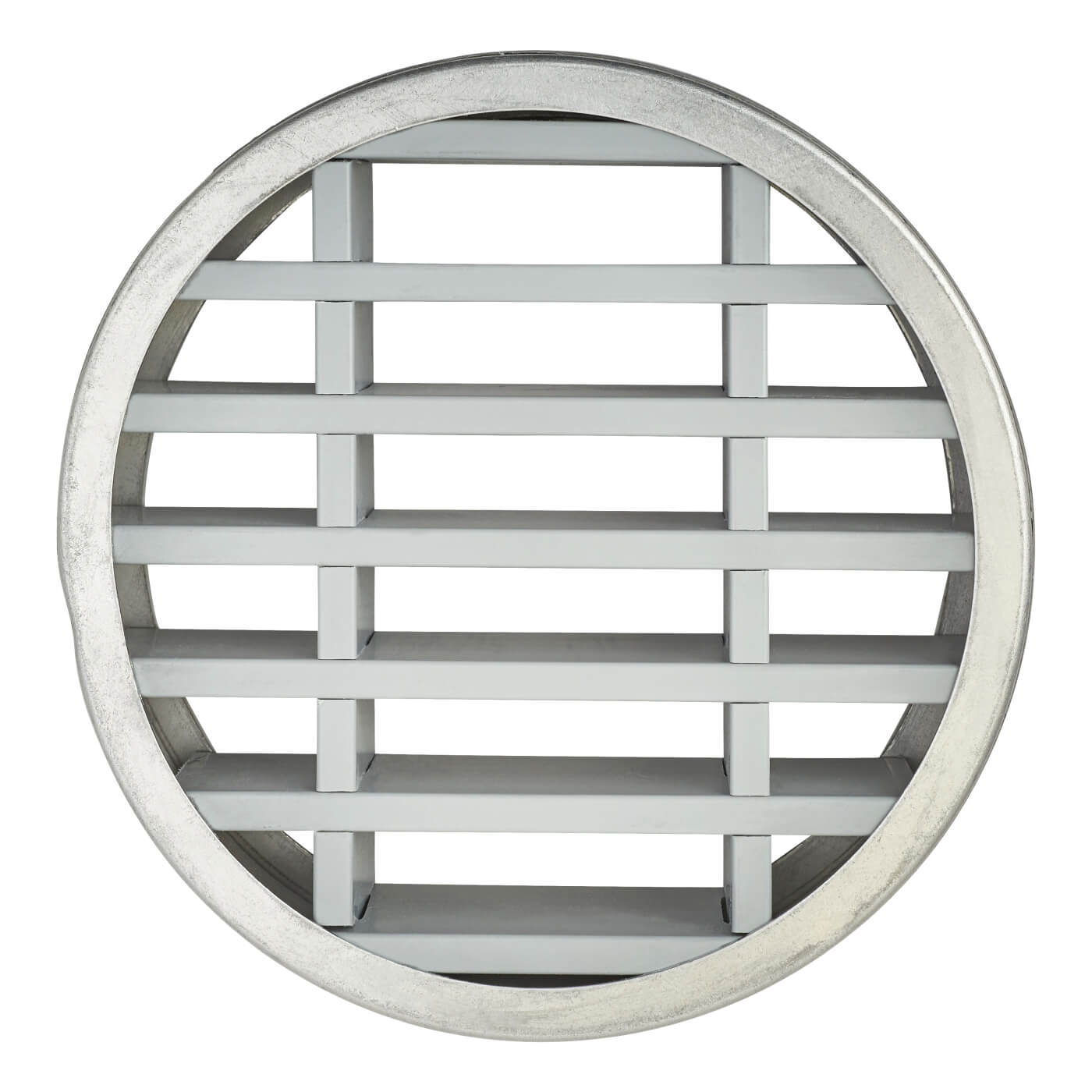 LVC Circular Air Transfer Vent - FD60 - 148mm Diameter - Silver - view 3