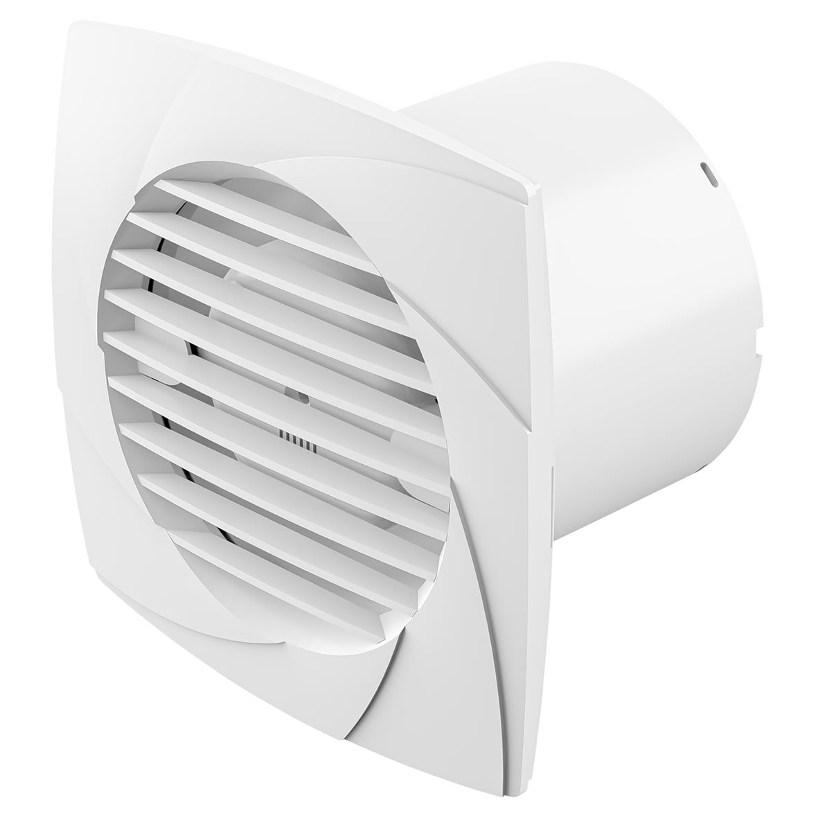 Lyra Air EVELA100S001 Bathroom Extractor Fan - 4"/100mm - White - view 3