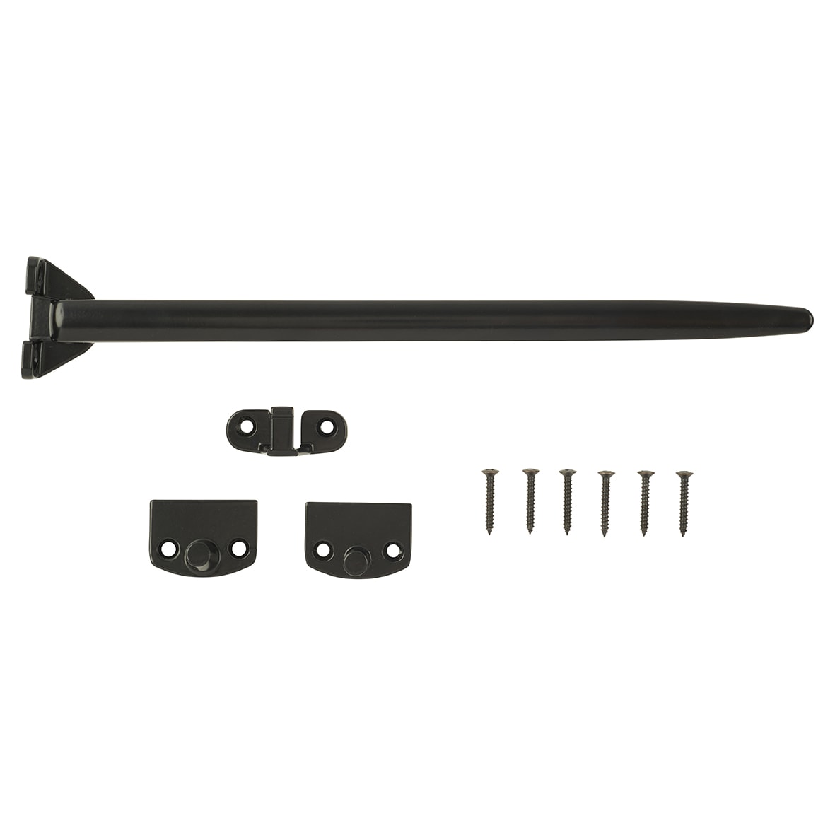 Timber Range Casement Window Stay - 11"/280mm Length - Black - view 4
