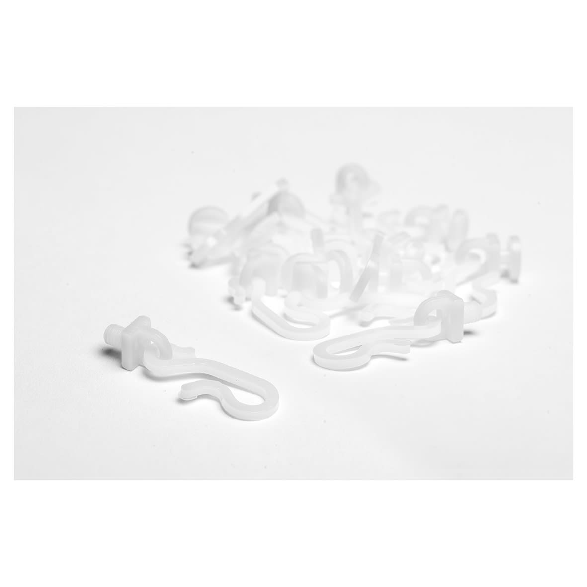 Shower Rail - Straight - Professional Profile - 800-1830mm Length - White - view 5