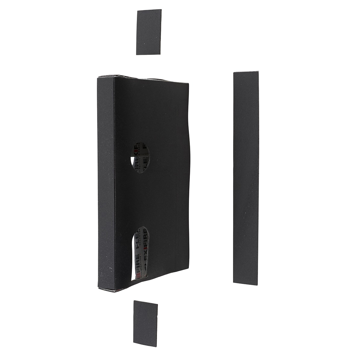 Black 20mm T-Bar Door Pull Handle - B2B - 425 c/c - view 2