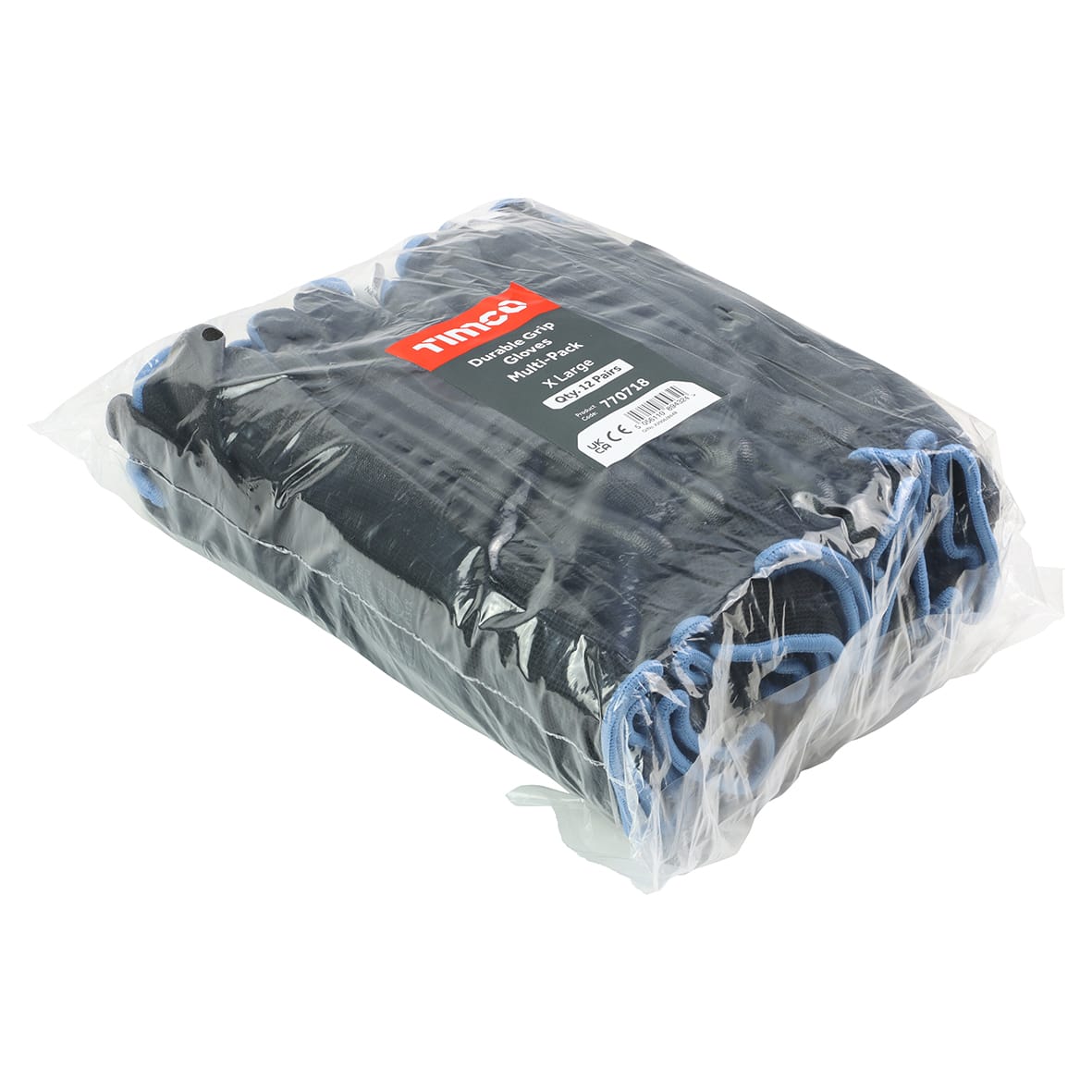 Durable Grip Glove - Extra Large - 12 Pairs - view 4