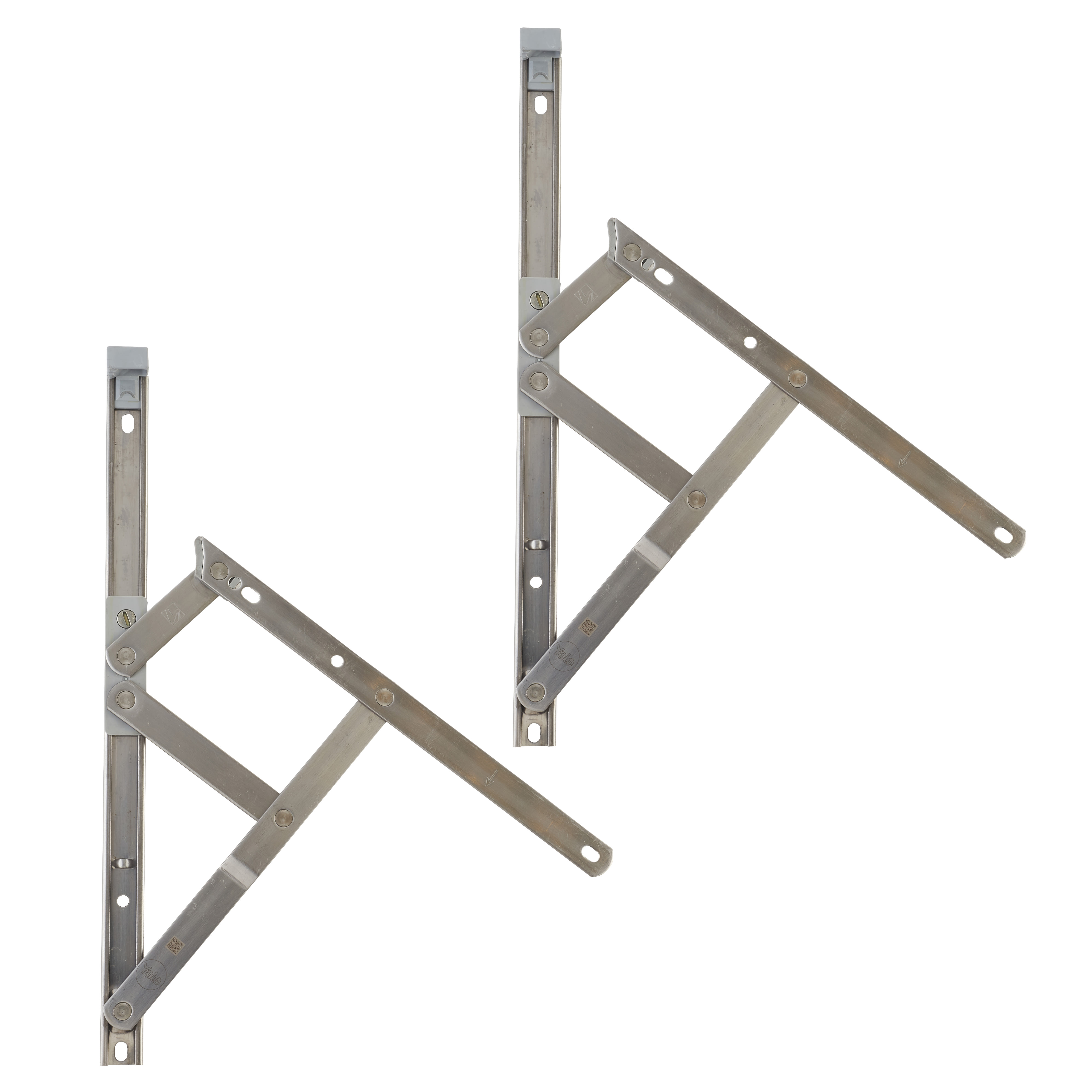 uPVC/Timber Window Friction Stay Hinge - 300mm Length - Top Hung - Pair - view 3