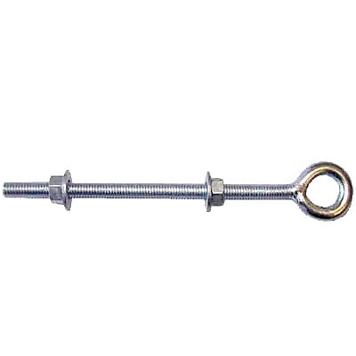 Welded Eye Bolt - 300 x 10mm - Zinc Plated - Pack of 10 - view 2