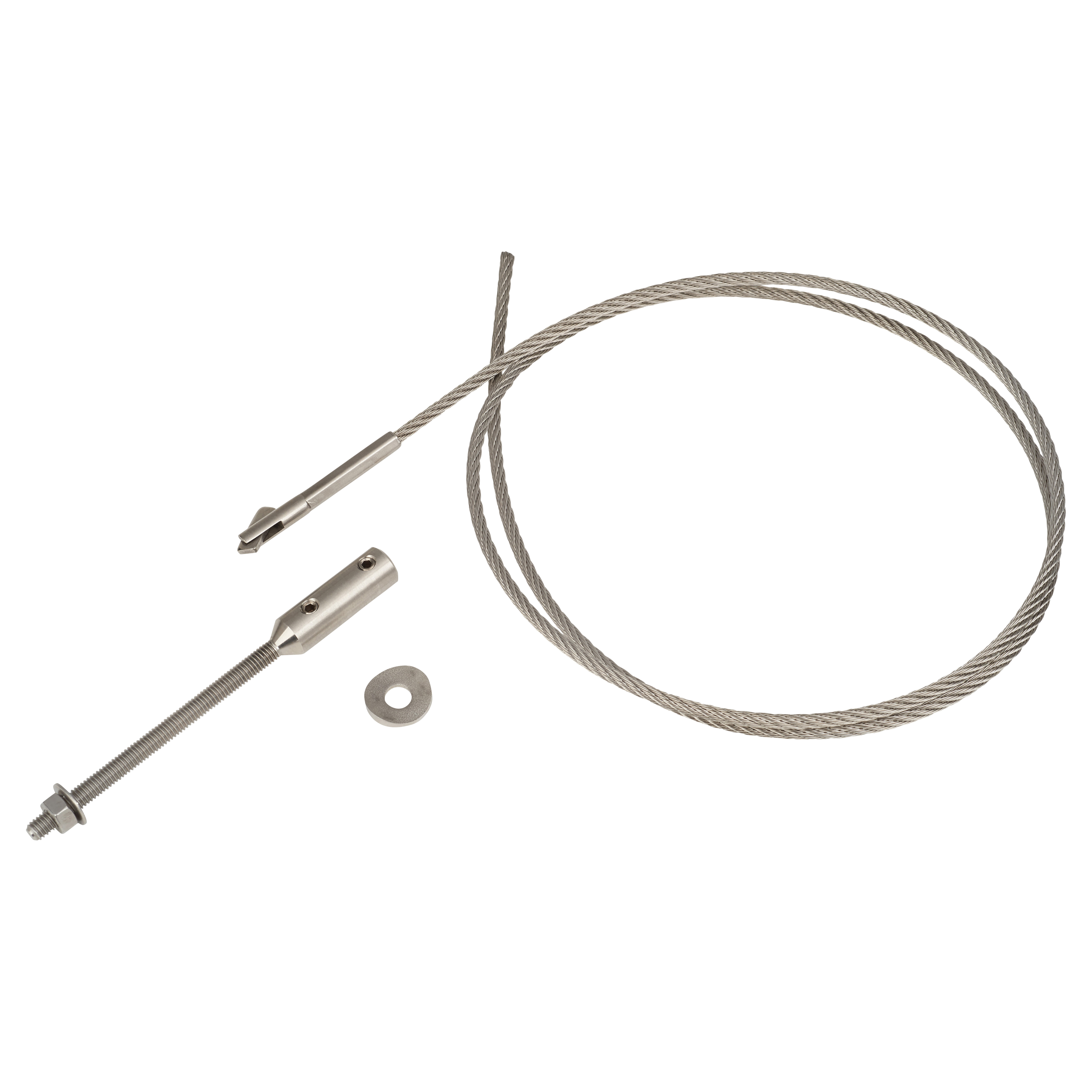 Vertical Wire Rope - Self Assembly Kit - 1100mm Length - 316 Stainless Steel - view 2