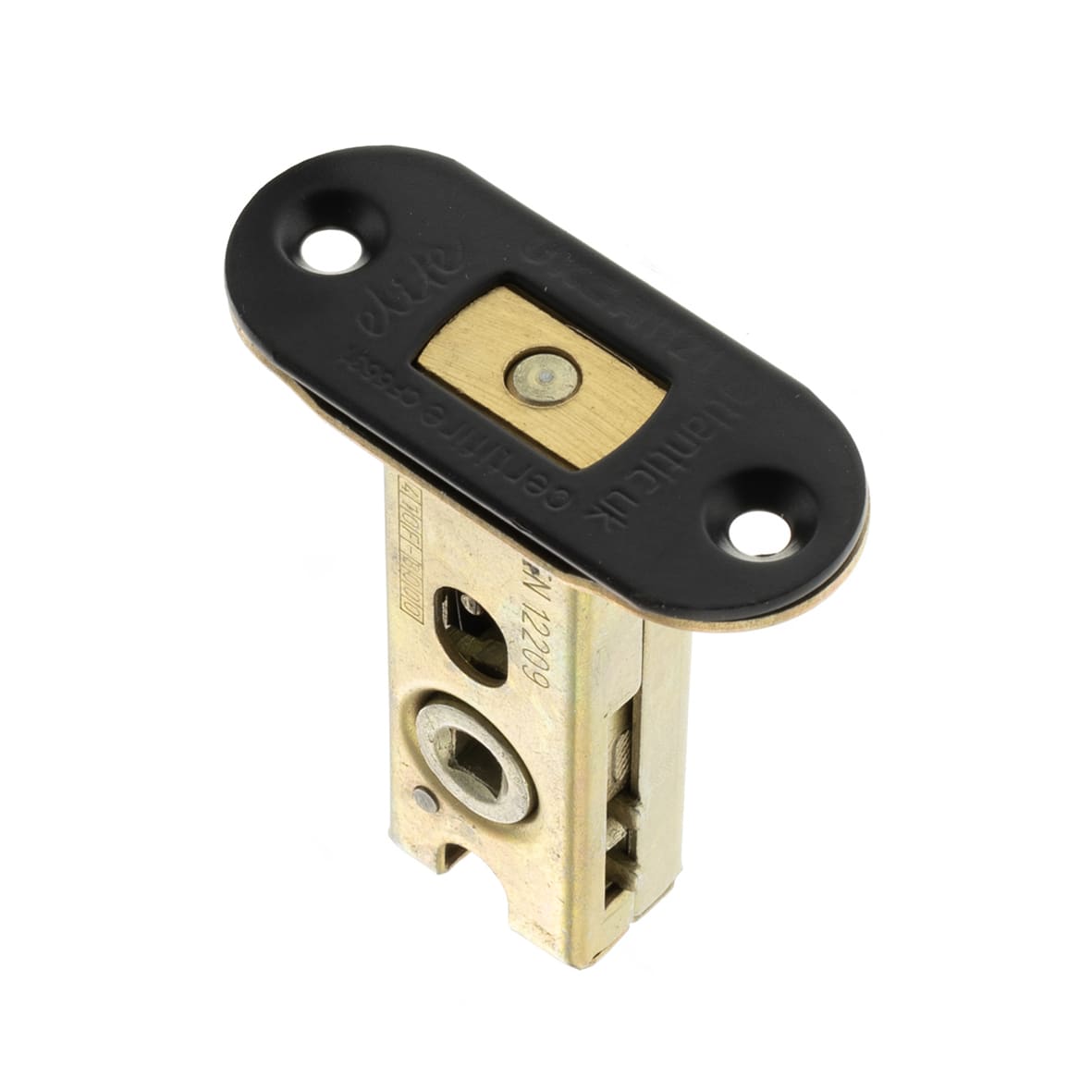 Rectangular Flush Privacy Handle Set - 150mm - Satin Brass - view 2