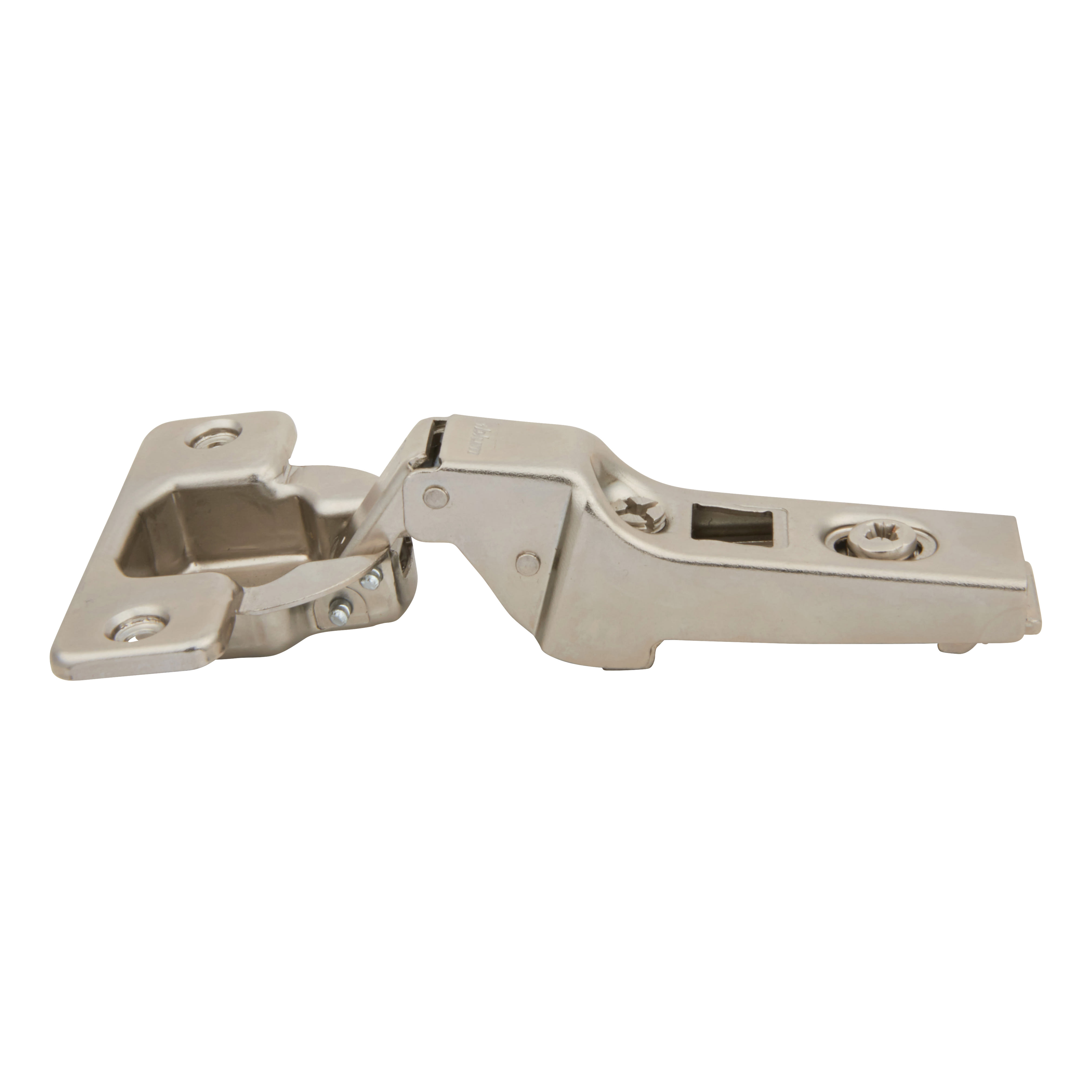 CLIP Cabinet Hinge - 100° - Sprung - Half Overlay - Zinc Plated - Pair - view 3