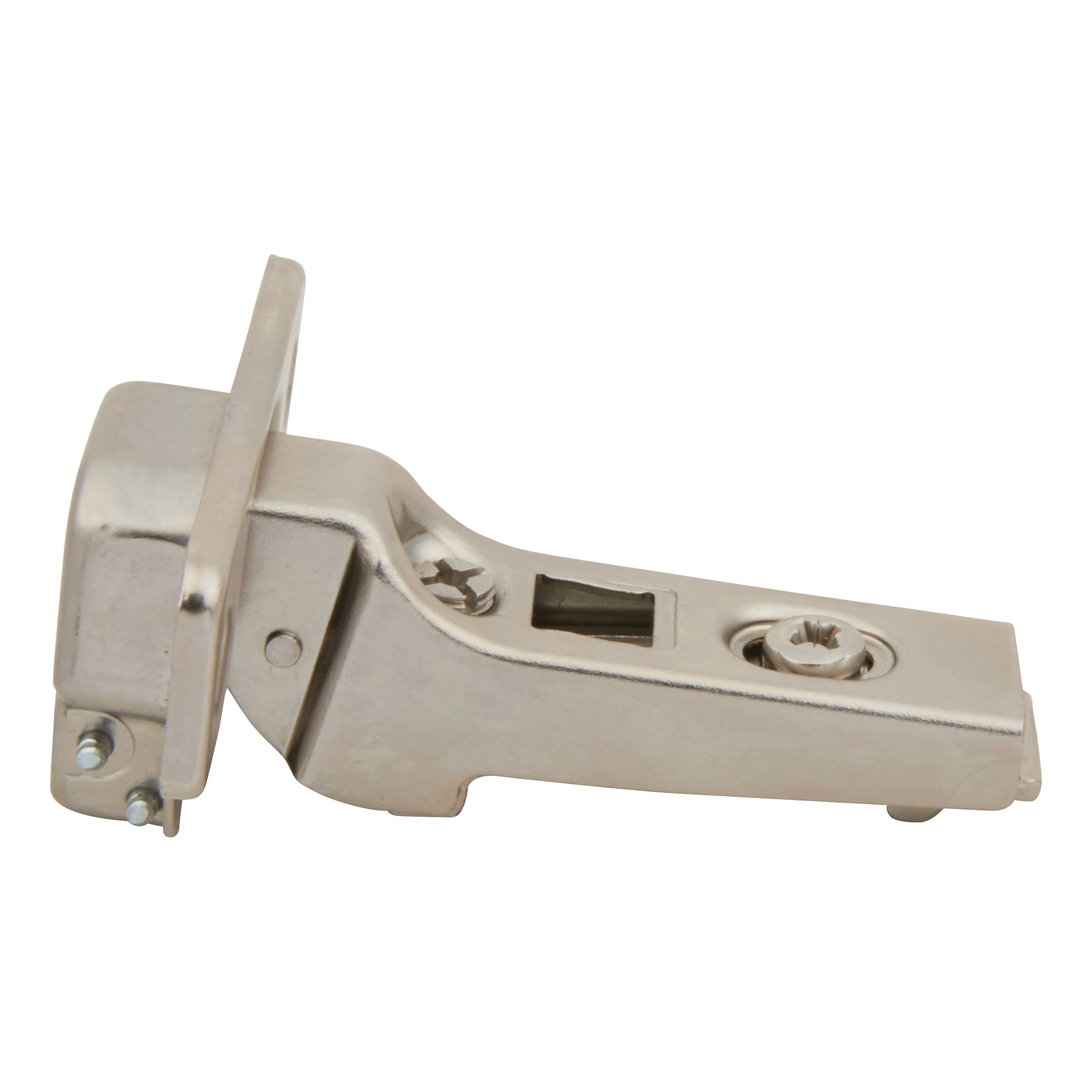 CLIP Cabinet Hinge - 100° - Sprung - Half Overlay - Zinc Plated - Pair - view 4
