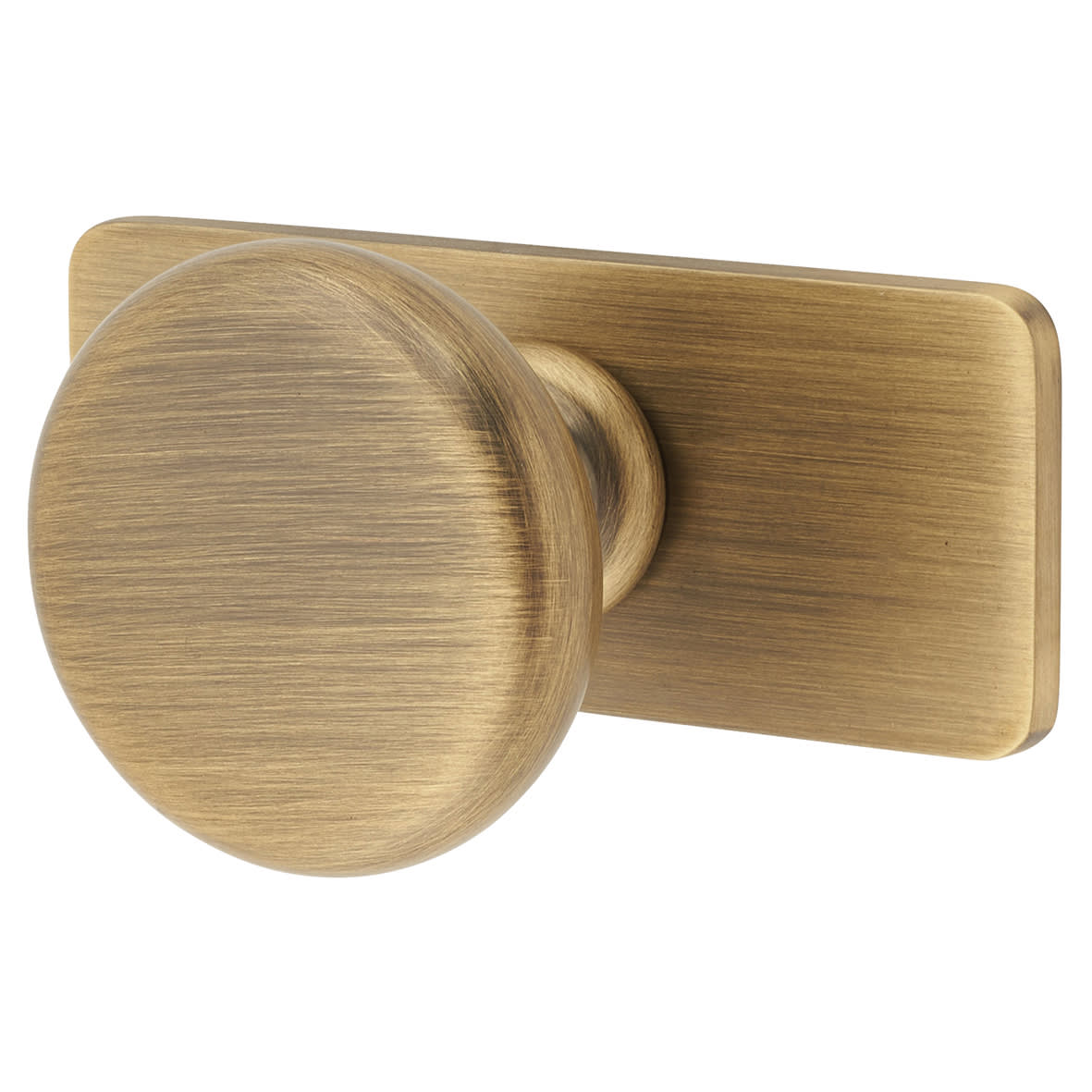 Fire-Rated Bolt Through Tubular Bathroom Deadbolt - 65mm Case - 45mm Backset - Radius - Matt Black - view 2