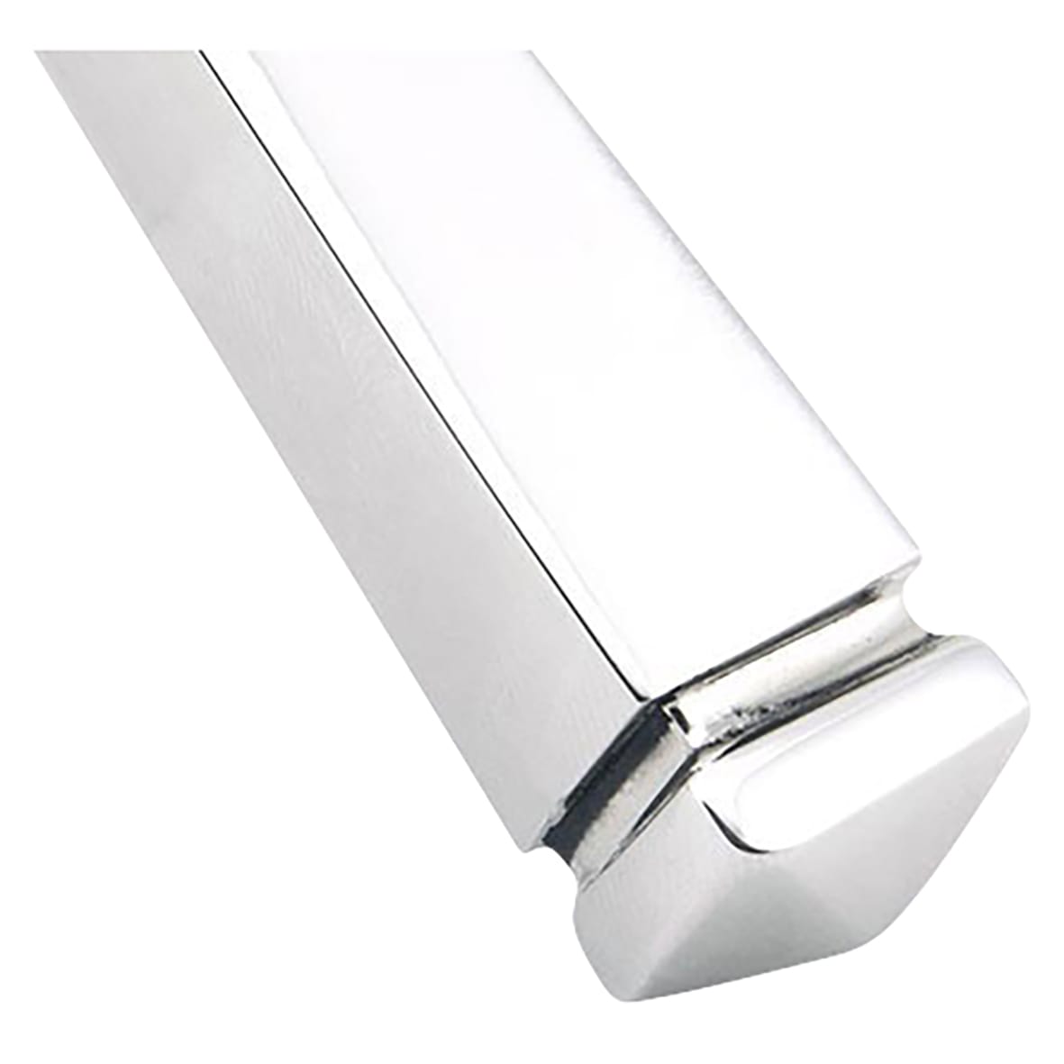 Polished Chrome uPVC Slimline Multipoint Door Handles - 92mm c/c - Avon Range - view 4
